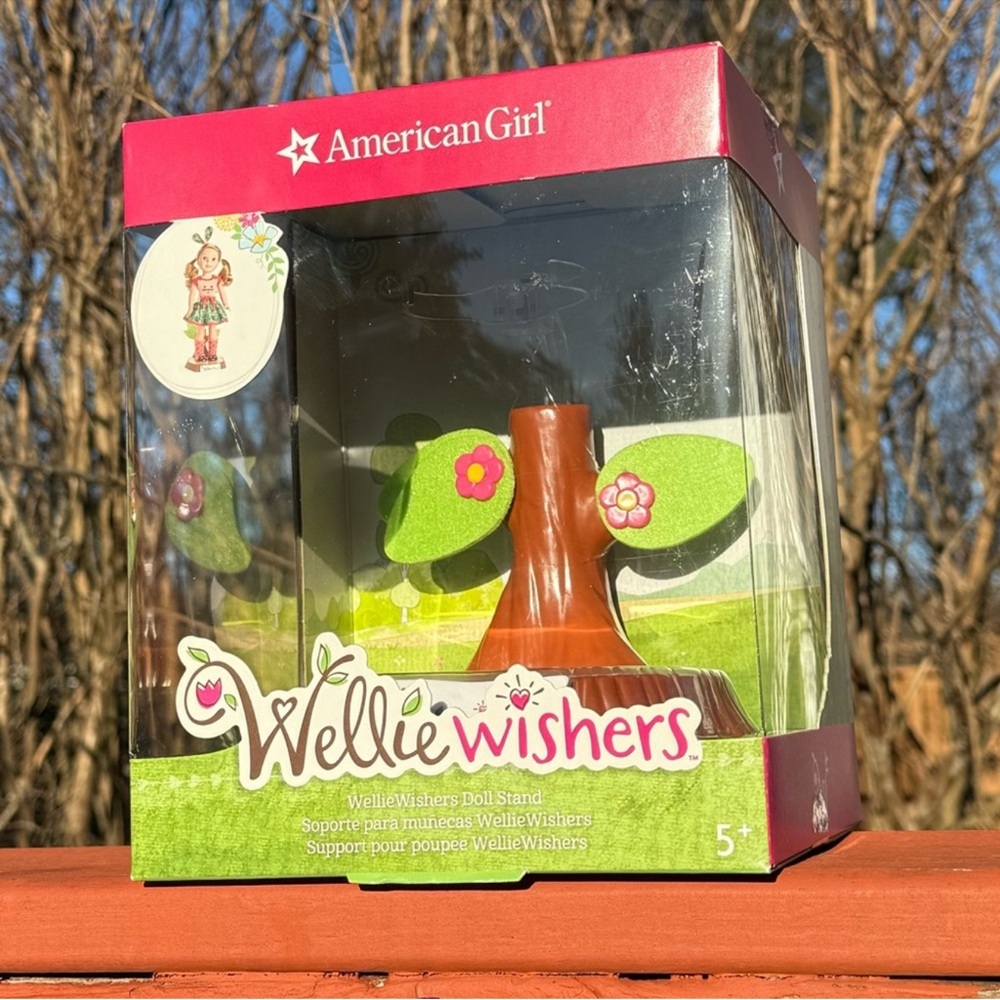 American Girl Wellie Wishers Doll Stand NEW Retired